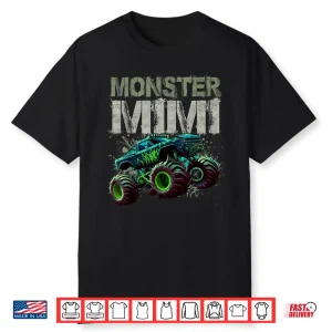Monster Truck Mimi Family Matching Monster Truck Lovers Shirt