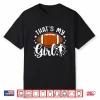 That’S My Girl Flag Football Mom Flag Football Player Mother Shirt