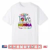 Womens I Love Being Called Nonna Daisy Flower Cute Mother’S Day Shirt