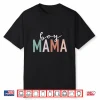 Boy Mama Gifts For Mother Mom Of Boys Leopard Print Shirt