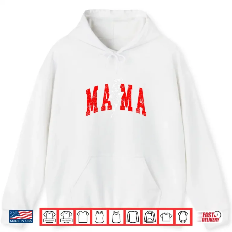 Mama Lightning Funny Checkered Mom Women Mother'S Day Shirt 1 Hoodie Mama Lightning Funny Checkered Mom Women Mothers Day Shirt