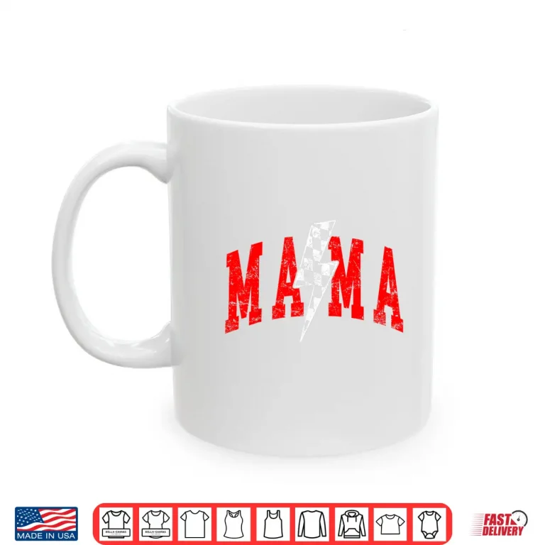 Mama Lightning Funny Checkered Mom Women Mother'S Day Shirt 3 Mug Mama Lightning Funny Checkered Mom Women Mothers Day Shirt