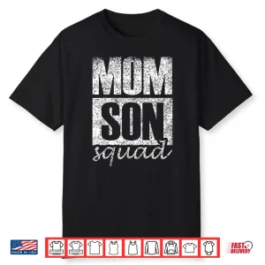 Mommy Son Squad Mother’S Day Matching Mom Sons Mother Son Shirt