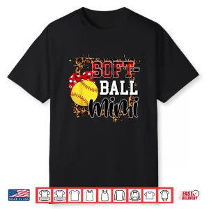 Softball Mimi Leopard Softball Mimi Shirt