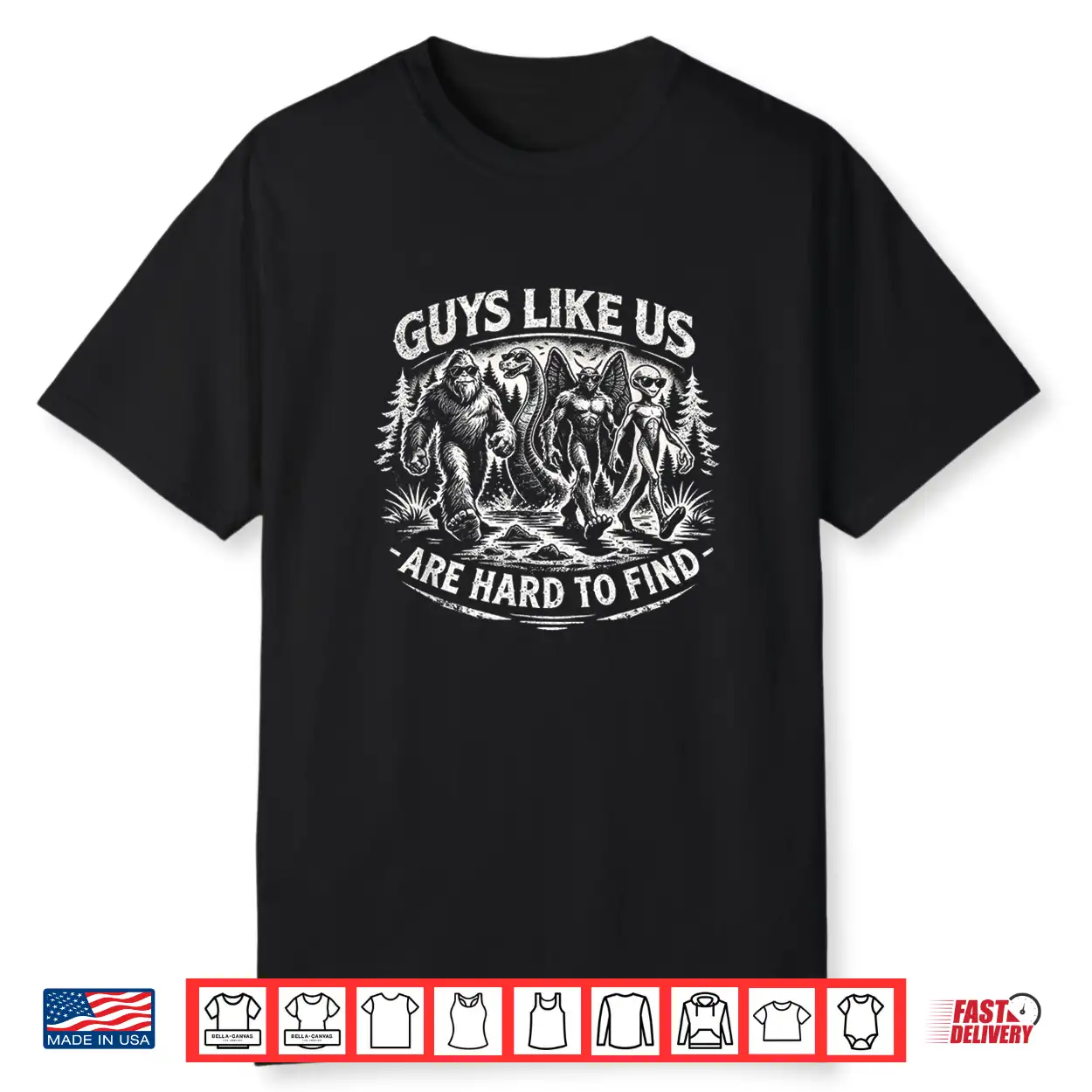 Bigfoot Aliens Mothman Loch Ness Monster Dads Cryptid Shirt Bigfoot Aliens Mothman Loch Ness Monster Dads Cryptid Shirt
