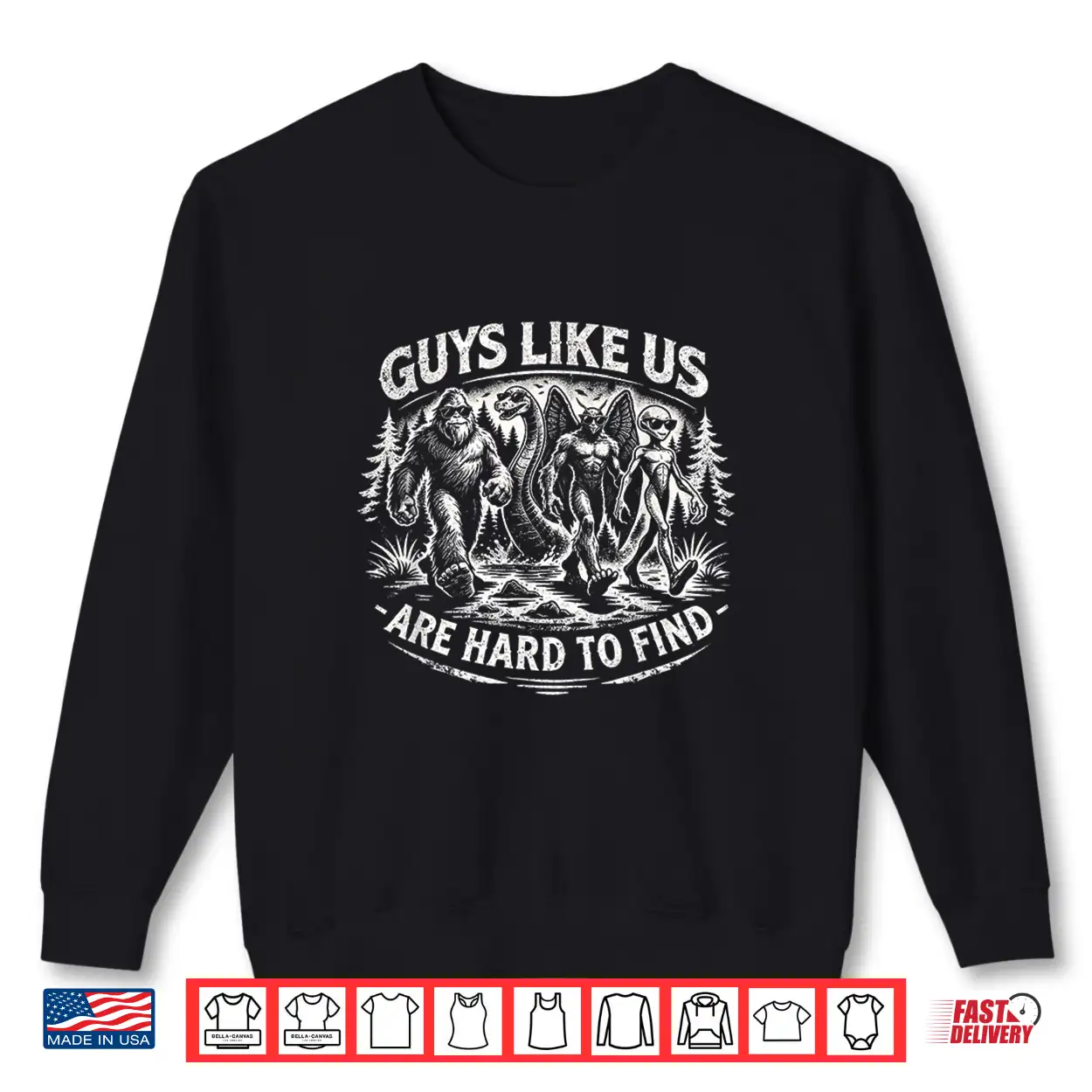 Bigfoot Aliens Mothman Loch Ness Monster Dads Cryptid Shirt Bigfoot Aliens Mothman Loch Ness Monster Dads Cryptid Shirt