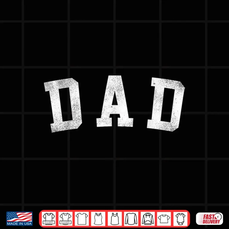 Design Dad Classic Bold Font Fathers Day Dad Shirt