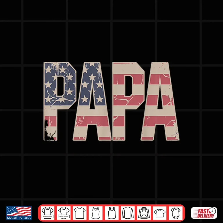 Design Funny Papa Art for Grandpa from Grandkids Fathers Day Papa Shirt