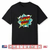 Mens Super Dad Comic Book Superhero Father’S Day Shirt