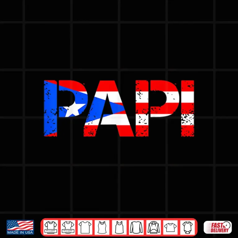 Design Mens Puerto Rico Flag Fathers Day Patriotic Puerto Rican Pride Shirt