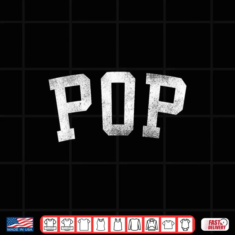 Design Pop Classic Bold Font Fathers Day Pop Shirt