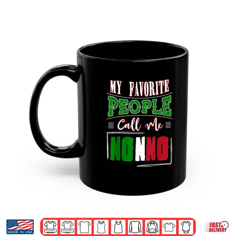 Mug Nonno Birthday Gift Idea and Italian Grandpa Fathers Day Shirt