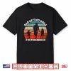 Mens Dad Of Two Girls Outnumbered Retro 2 Daughters Father’S Day Shirt