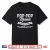 Mens Pop Pop Knows Everything Shirt 60Th Gift Funny Father’S Day Shirt
