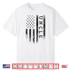 Uncle Patriotic American Usa Flag Father’S Day Uncle Shirt