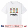 Happy Easter Cute Bunny Trio Christian Easter Spring Shirt