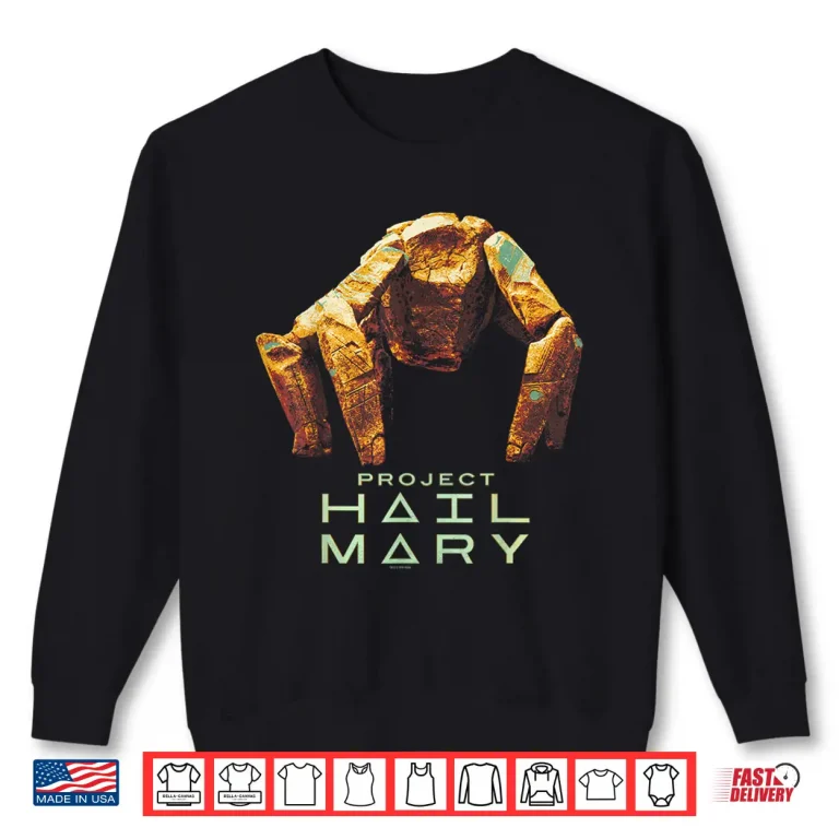 Sweatshirt Project Hail Mary Rocky The Alien Portrait Shirt 1