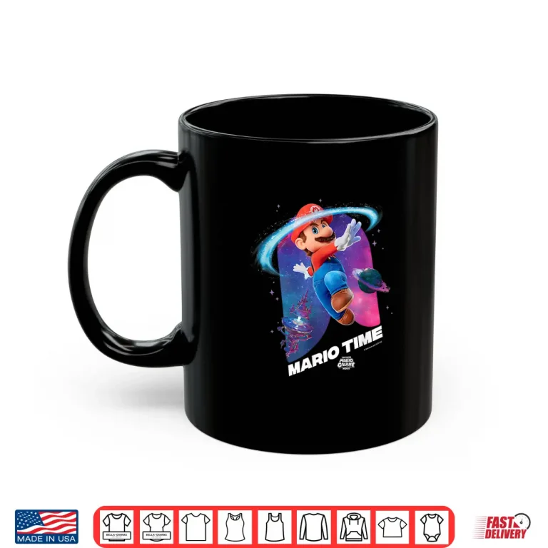 Mug The Super Mario Galaxy Movie Mario Time Shirt