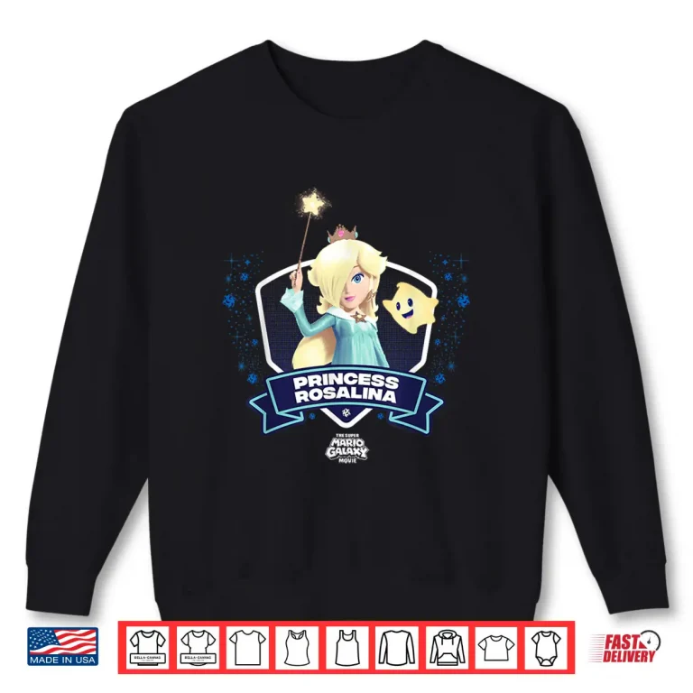 Sweatshirt The Super Mario Galaxy Movie Princess Rosalina Champion Shirt