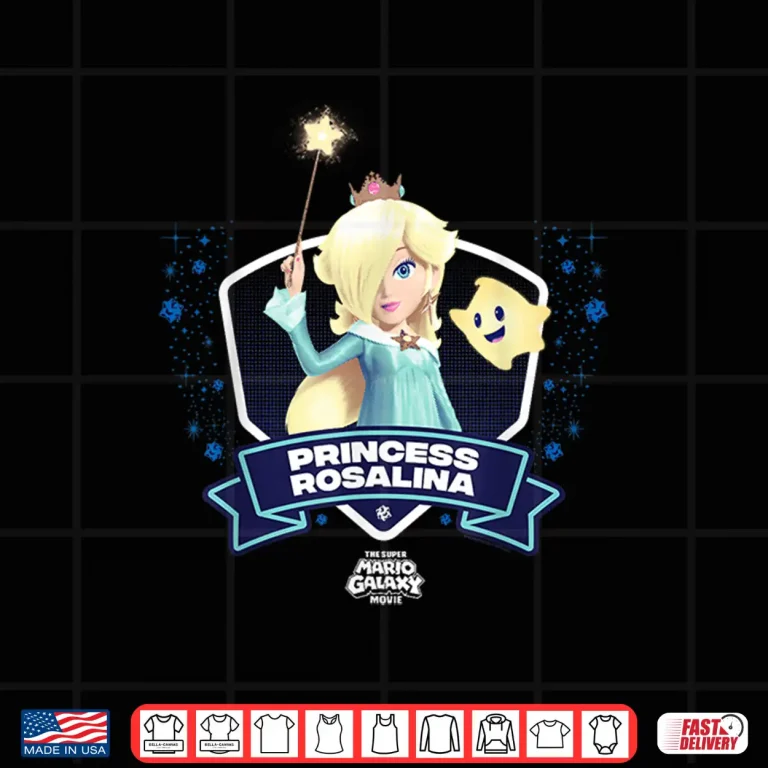 Design The Super Mario Galaxy Movie Princess Rosalina Champion Shirt