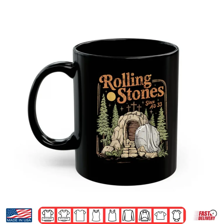 Mug The Stone Was Rolled Away He Alive Easter Shirt 1