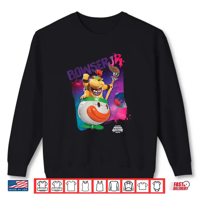 Sweatshirt The Super Mario Galaxy Movie Bowser Jr Shirt 2