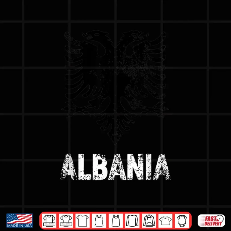 Design Albania Shirt Men Women Independence Day Gift Albanian Eagle Shirt