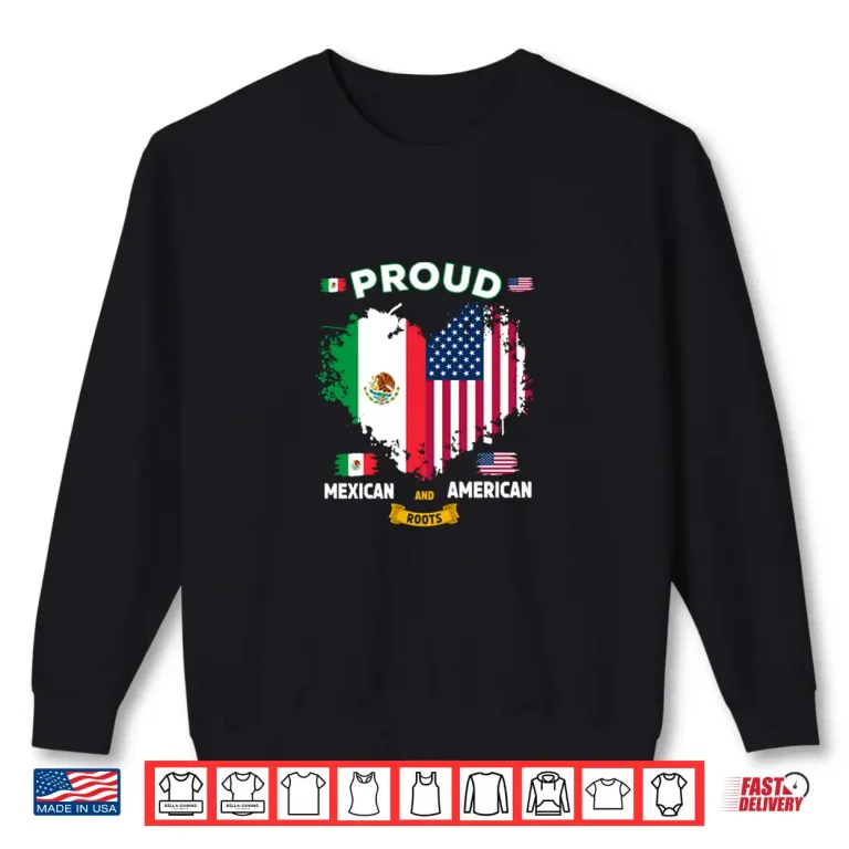 Sweatshirt Mexican American Flag Outfit Idea For Kids Mexico Flag Shirt