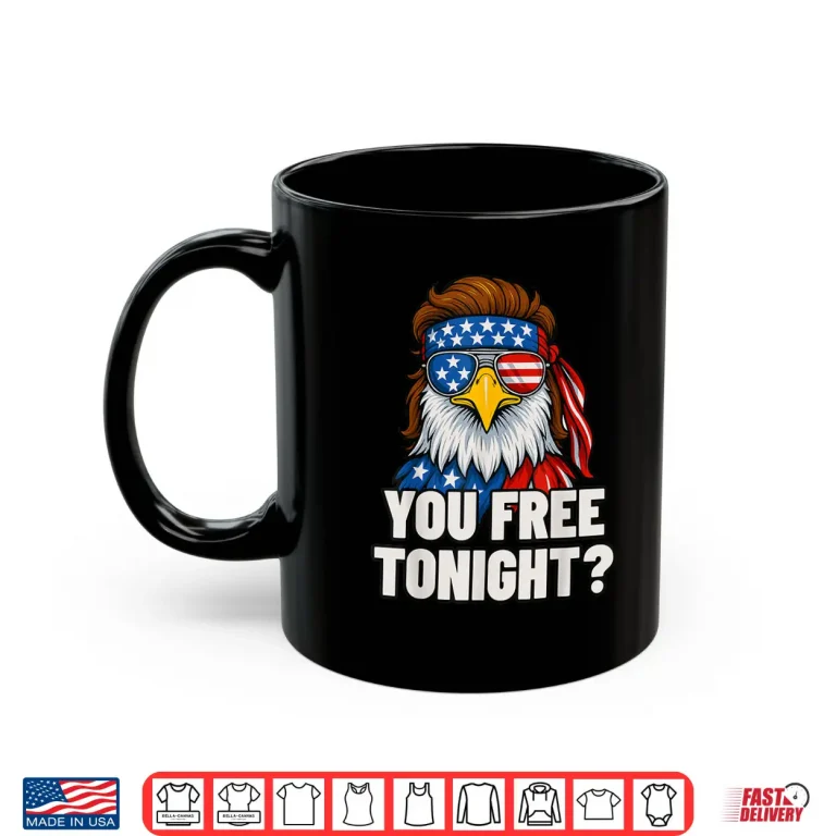 Mug You Free Tonight 4th Of July Funny Independence Day Vintage Shirt