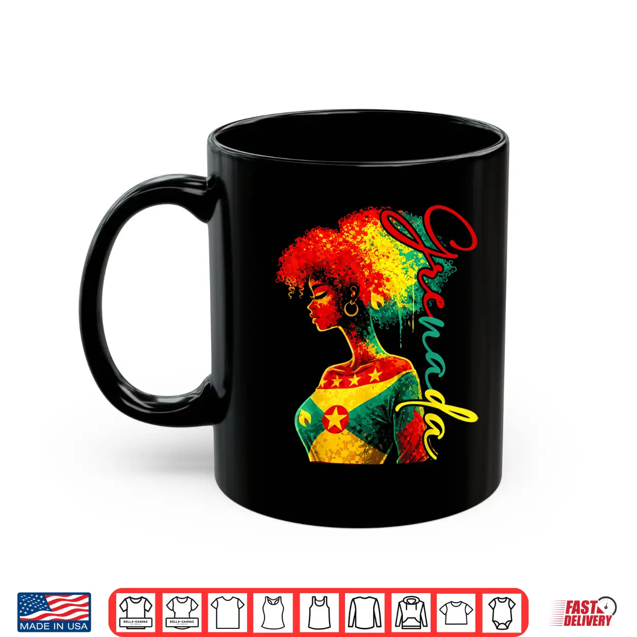 Grenada Flag Grenadian Girl Proud Pride Patriotic Womens Shirt Grenada Flag Grenadian Girl Proud Pride Patriotic Womens Shirt