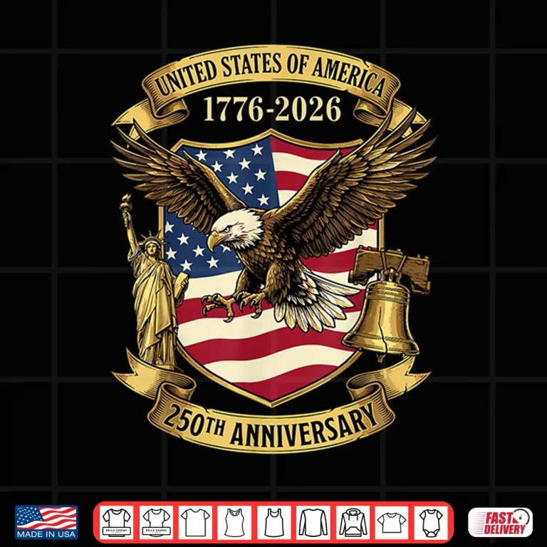 Design 250 Years of Independence 250th Anniversary July 4th Shirt 1