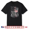 Funny Pink Flamingo Independence Day Usa American Flag Shirt