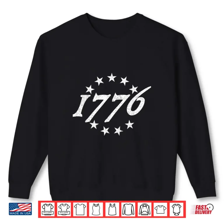 Sweatshirt 1776 Independence Day July 4TH 2026 25O Years Shirt
