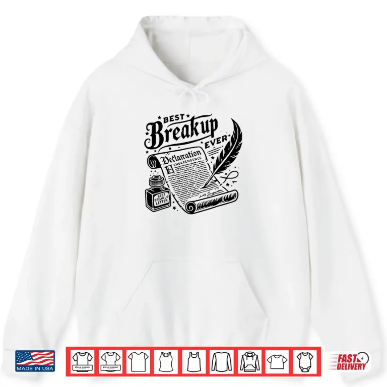 Hoodie Funny 4th of July History Patriotic Independence Day Shirt