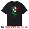 Mexico Flag Rose Mexican Independence Day Women Girls Kids Shirt