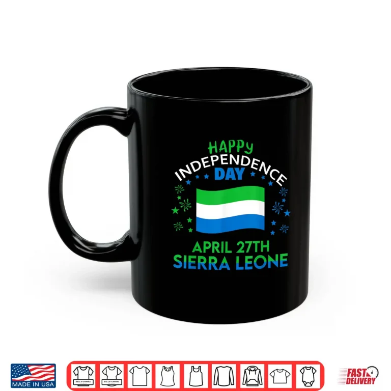 Mug Sierra Leone 64th Independence Day Sierra Leonean Pride Shirt