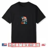 Black-T-Shirt-Bigfoot Merica Rock Usa American Flag 4Th Of July 2 Side Shirt