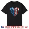 Black-T-Shirt-Turtles Usa Flag Stars Stripes 4Th Of July Independence Day Shirt