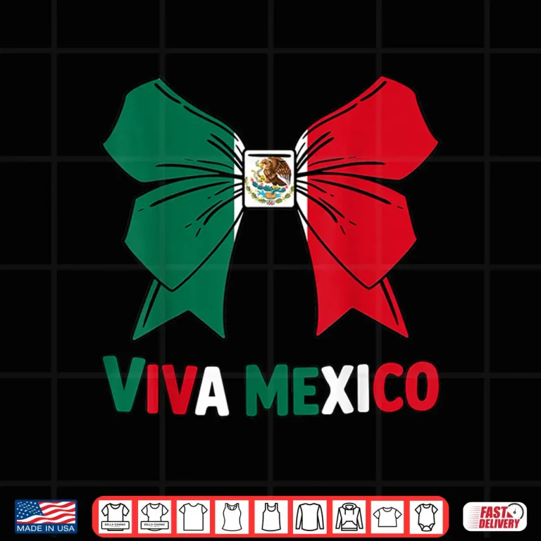 Design Cute Viva Mexico Toddler Girls Mexican Flag Independence Day Shirt