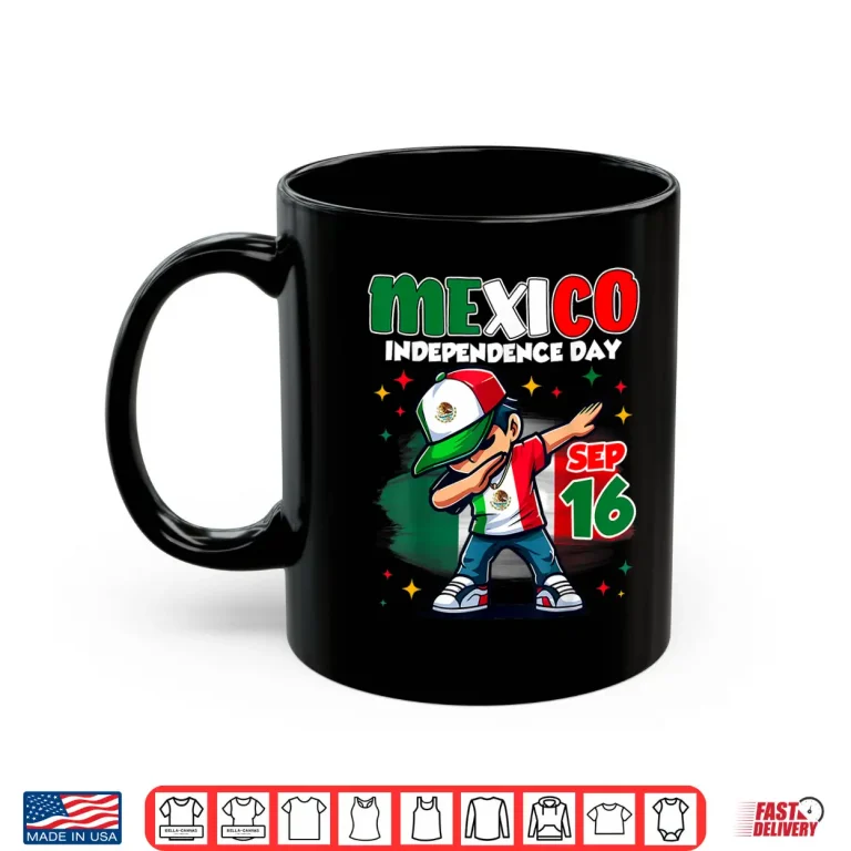 Mug Mexico Independence Day September 16 Celebration boys Shirt