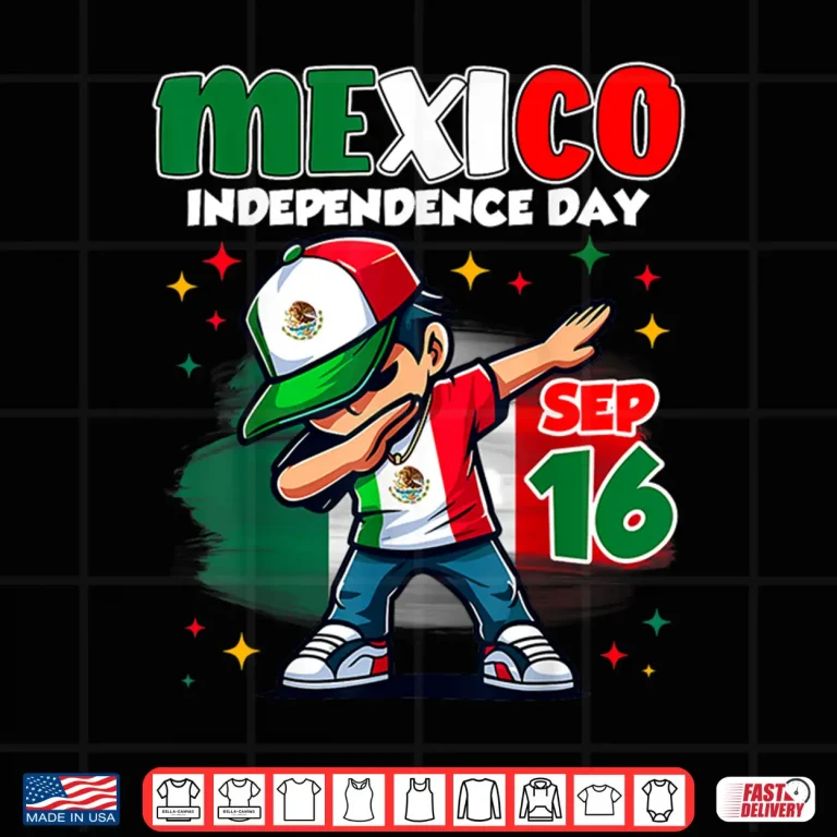 Design Mexico Independence Day September 16 Celebration boys Shirt