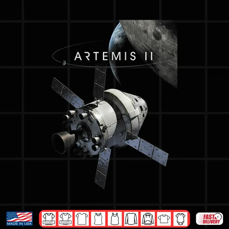 Design Artemis 2 2026 Rocket Launch Mission to The Moon Artemis 2 Shirt