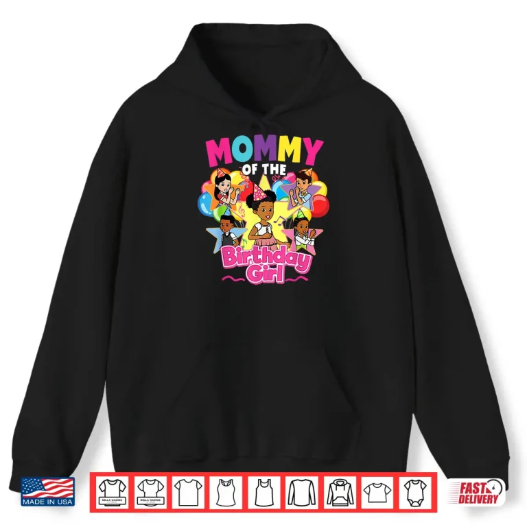 Hoodie Mommy Birthday Girl Gracie Pink Doll Family Decorations Shirt