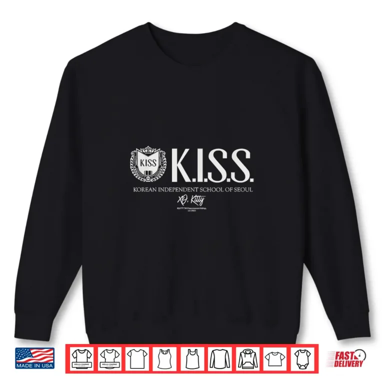 Sweatshirt XO Kitty KISS Officially Licenced Shirt