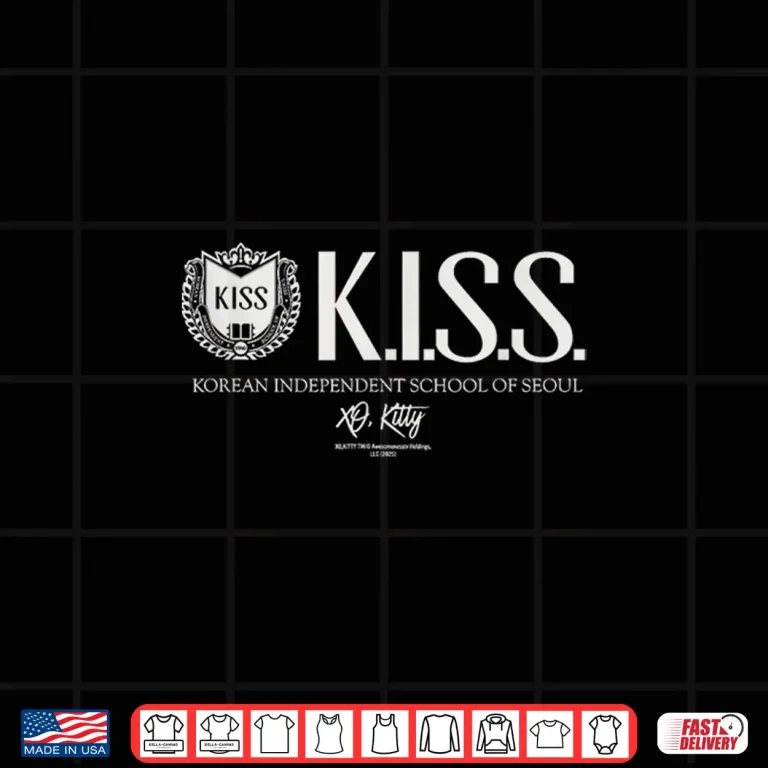 Design XO Kitty KISS Officially Licenced Shirt