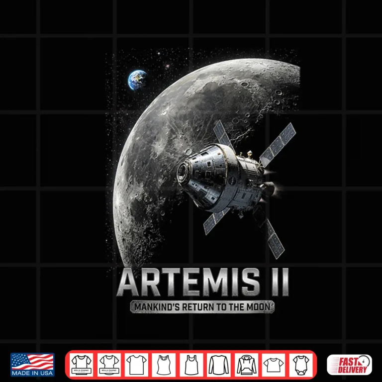 Design Artemis Twenty Twenty Six Rocket Launch Mission Shirt