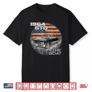 Sixty Four Nineteen Sixty Four Gto American Flag Shirt