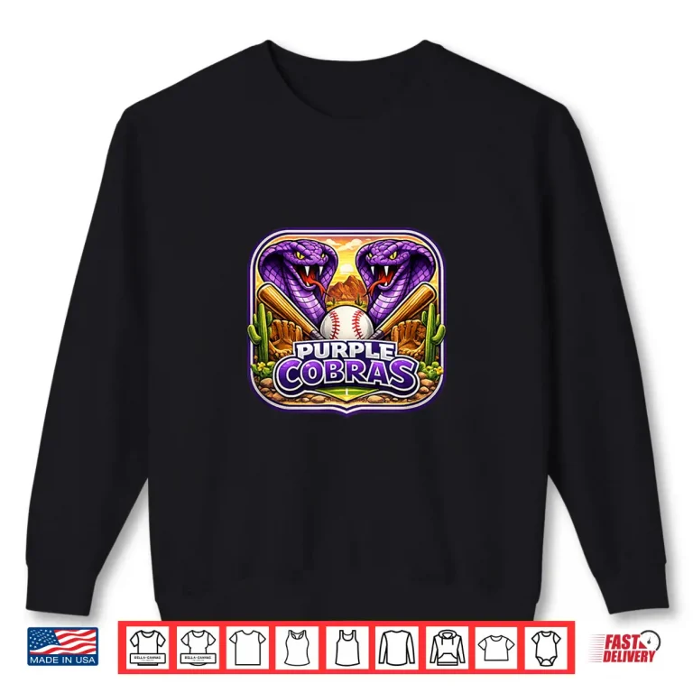 Sweatshirt Purple Cobras Shirt