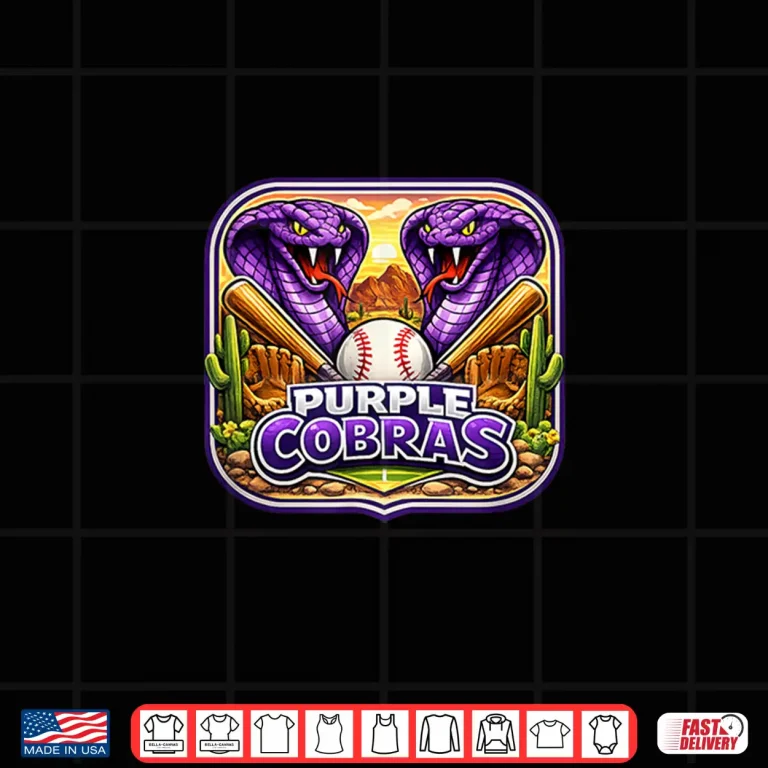 Design Purple Cobras Shirt
