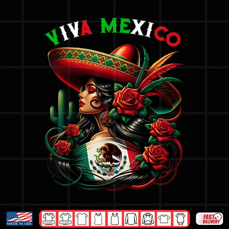 Design Mexico Girl Mexico Flag Mexico Pride Viva Mexico Shirt 1